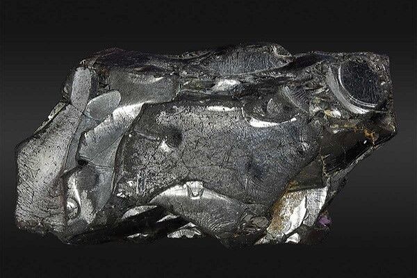 Example of a natural Shungite mined in Russia