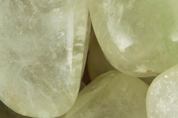 Close up of Green Apophyllite