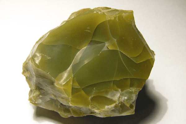 Example of a natural Green Opal mined in Slovakia