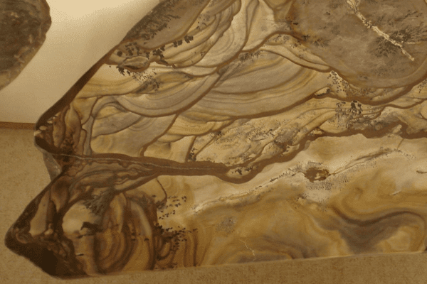 Example of a natural Picture Jasper mined in USA
