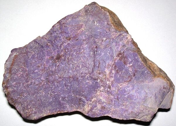 Example of a natural Purple Jade mined in Turkey