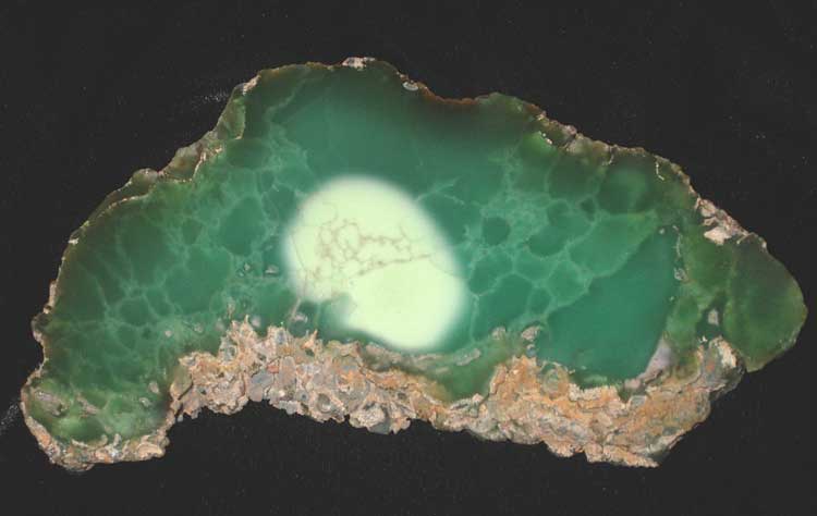 Chrysoprase With Magnesite, Citron Chrysoprase
