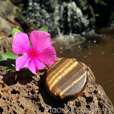 Gold Tiger's Eye at the river