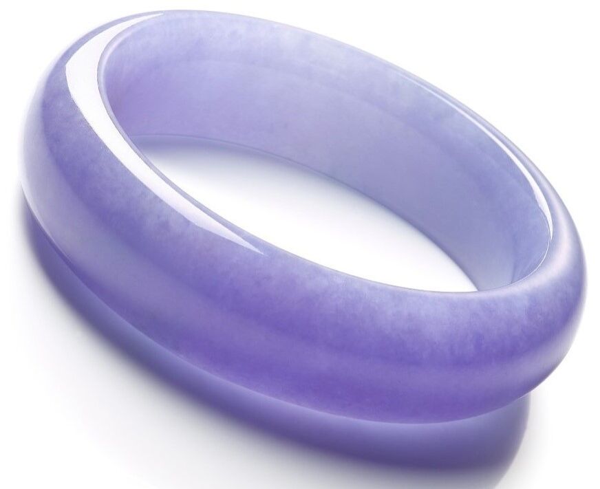 Lavender Jadeite Bangle