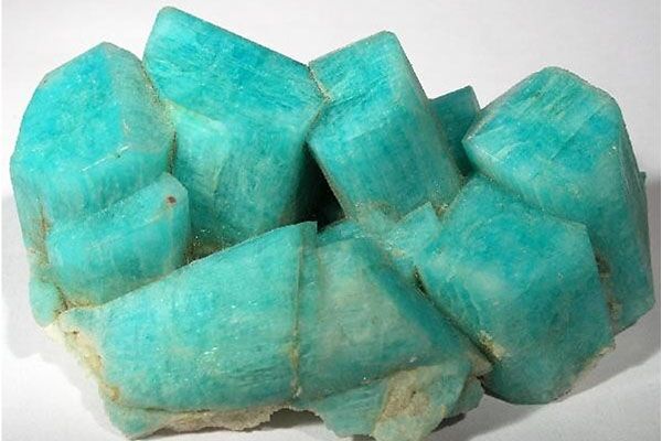 Example of a natural Amazonite mined in USA