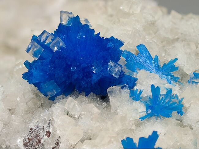 Example of a natural Cavansite mined in India
