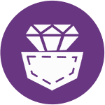Crystals Sturdy For Pocket