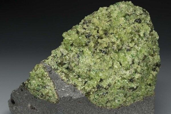 Example of a natural Peridot mined in USA