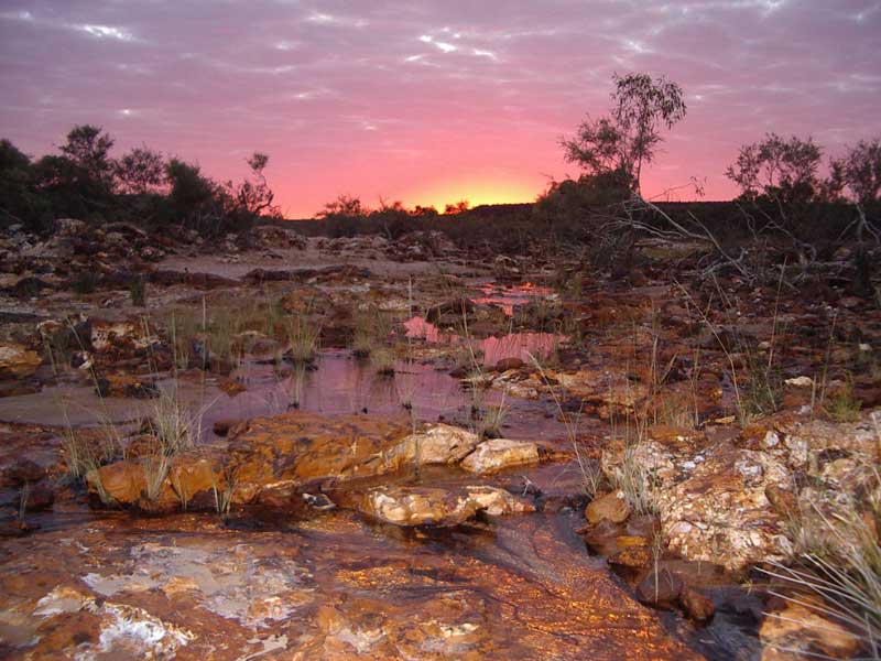 Beautiful Sunrise at Mooka Creek
