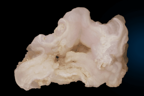 Example of a natural Pink Chalcedony mined in USA