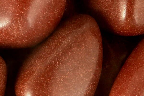 Close up of tumbled Pipestone
