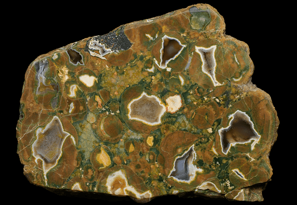 Example of a natural Rainforest Jasper mined in Australia