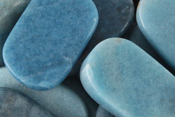 Close up of tumbled Trolleite
